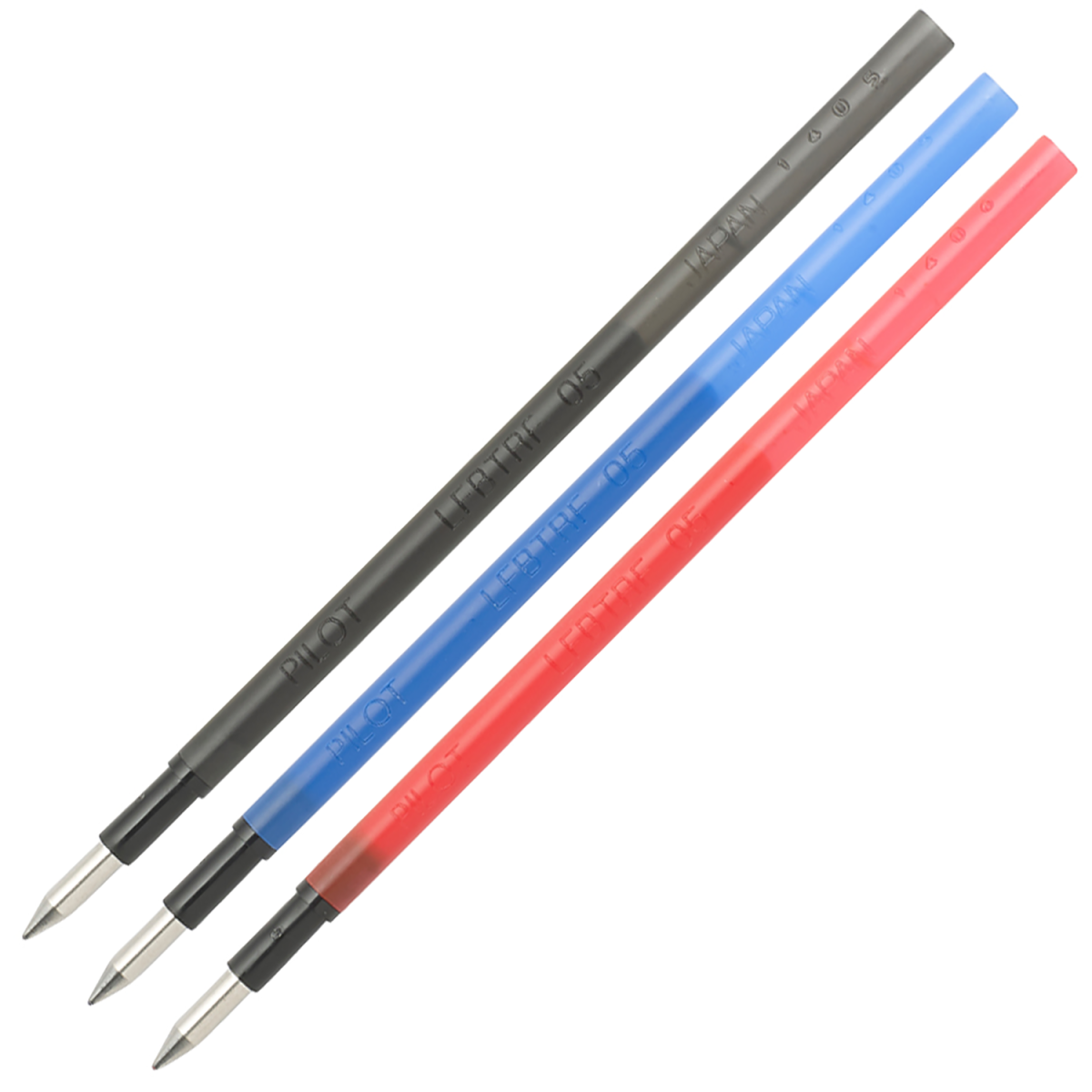 Refills for FriXion Erasable Multi-function Gel Pens in black, blue and red.